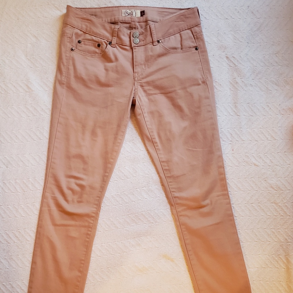 SO Soft Pink Skinny Jeans
